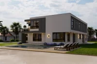 Maison Moderne à Deux Étages De 5 Chambres